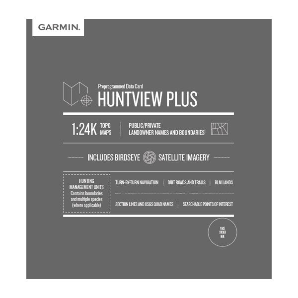 Huntview Plus Map Wyoming 2019-2020