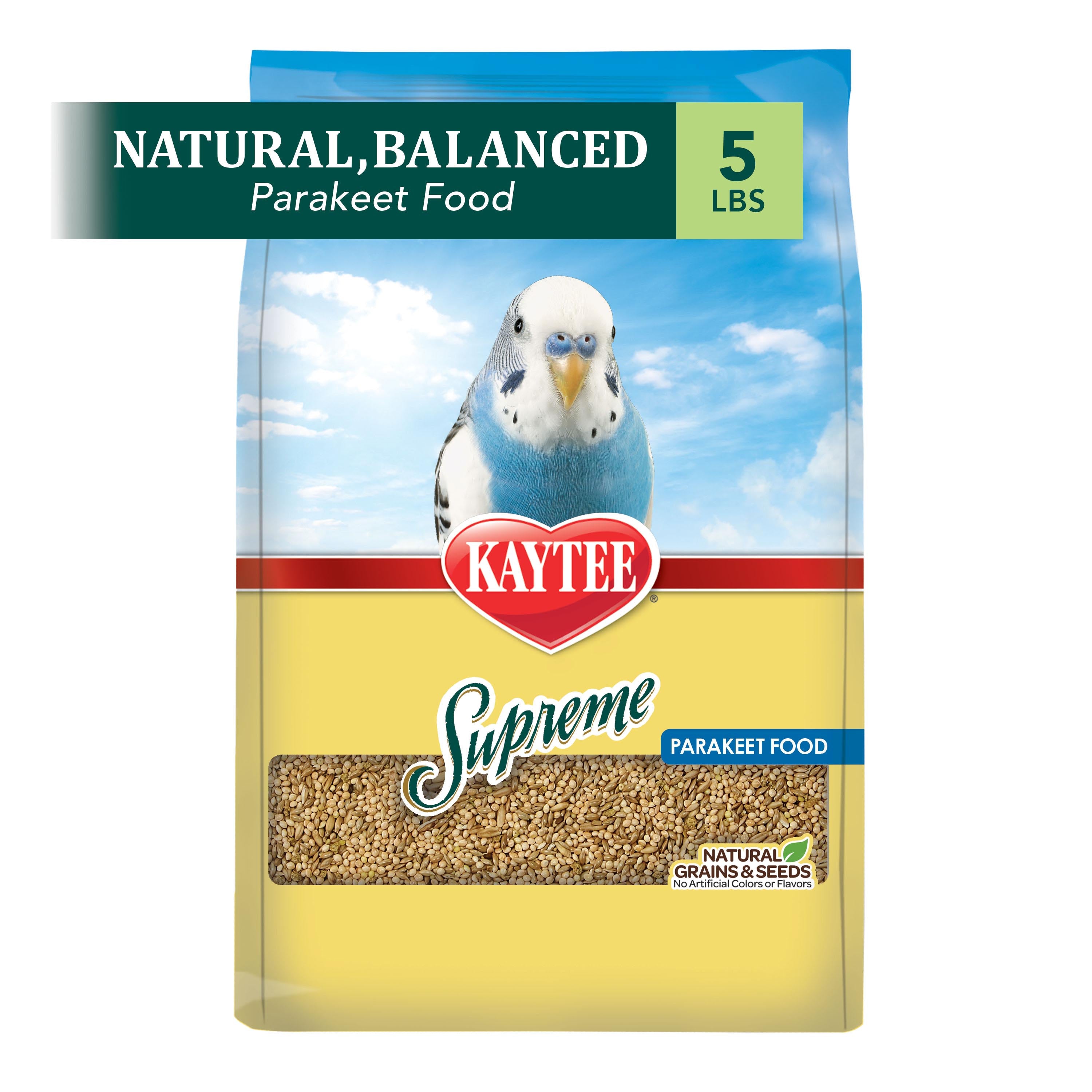 Kaytee Supreme Parakeet Food, 5 lbs