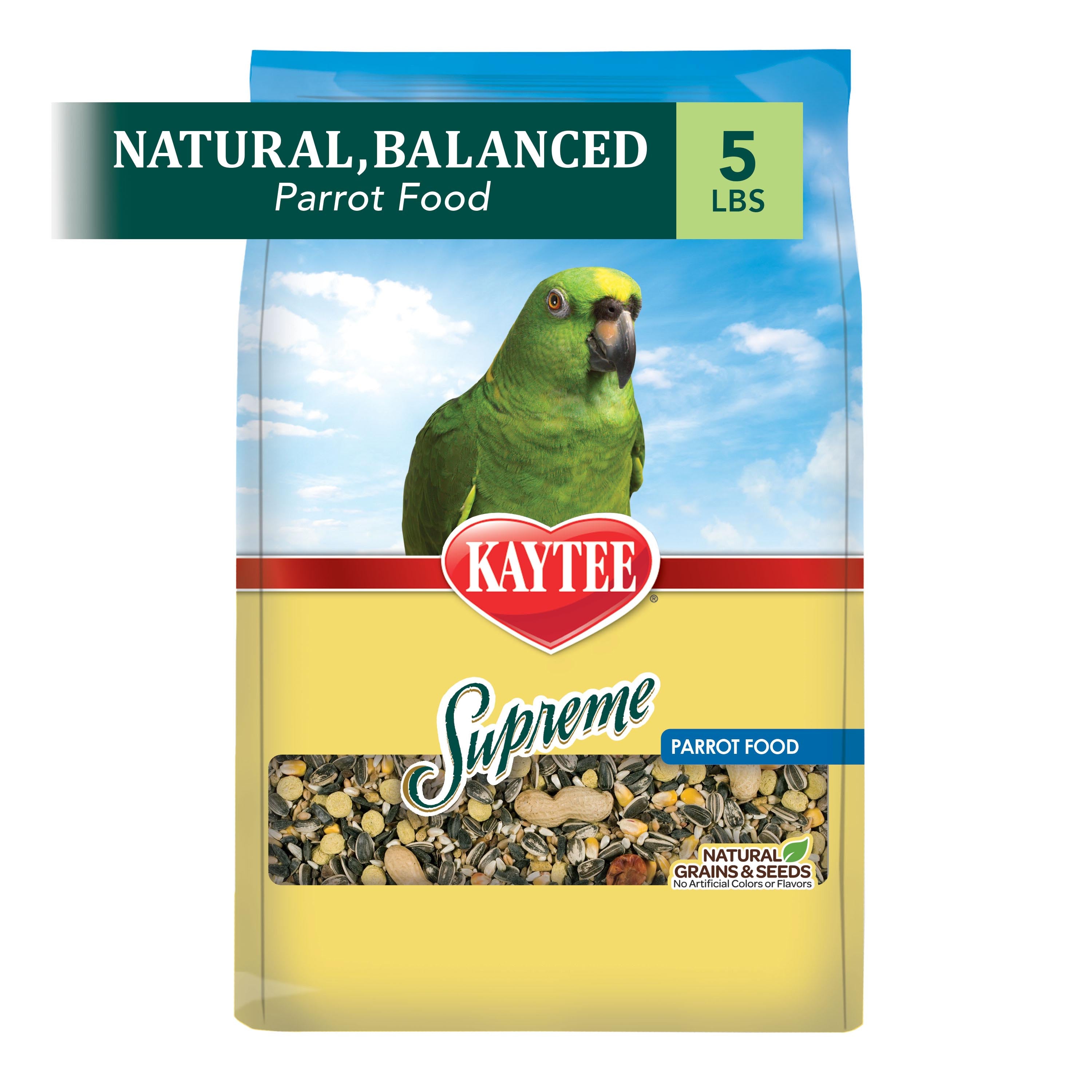 Kaytee Supreme Parrot Food, 5 lbs