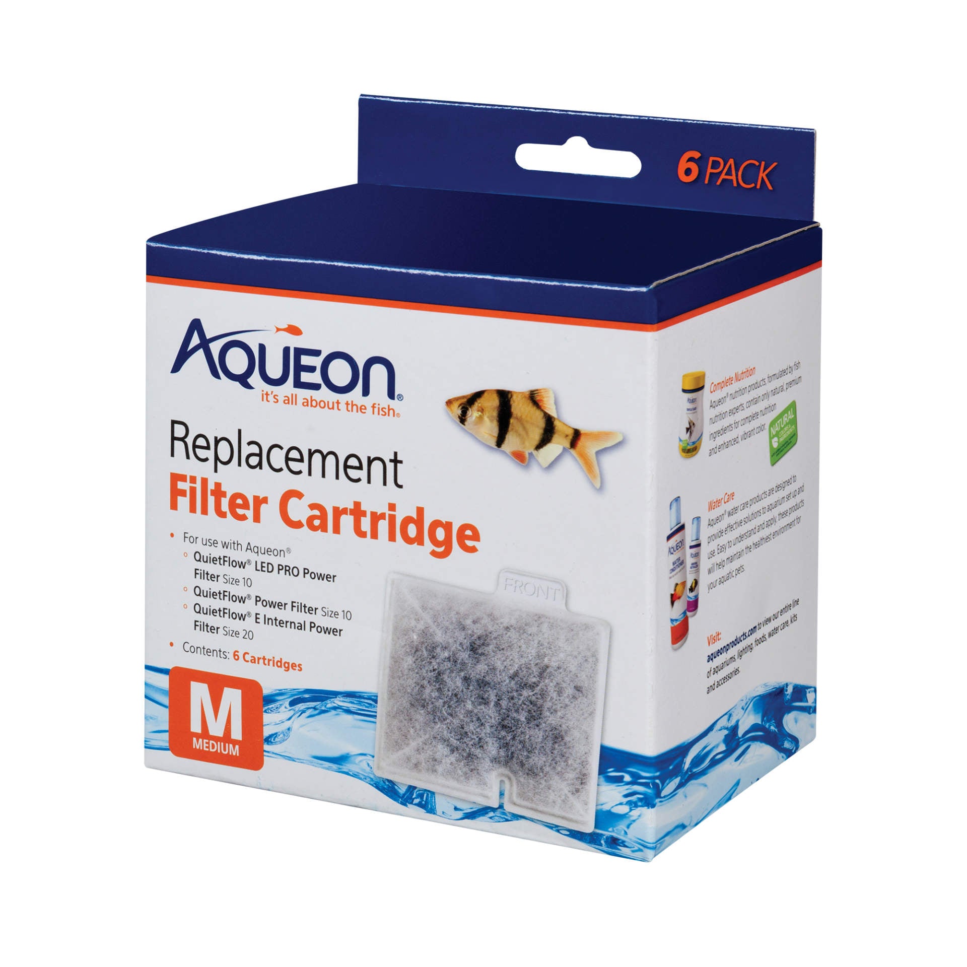 Replacement Filter Cartridges 6 pack