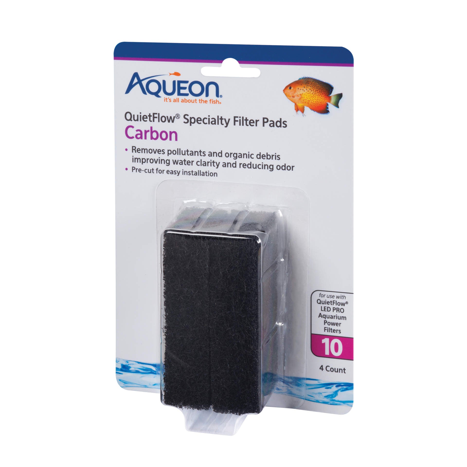 Replacement Carbon Filter Pads Size 10 4 pack