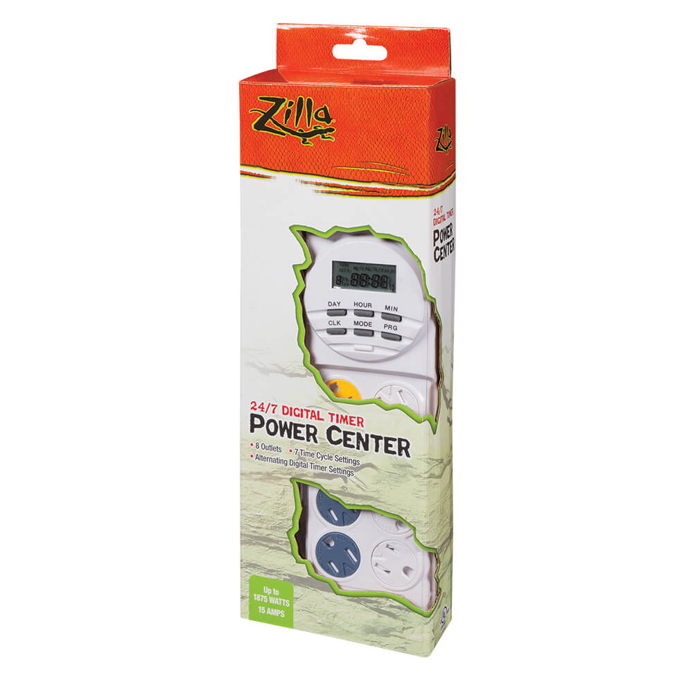 Zilla 24/7 Digital Power Center, 4.125x2x12.25 Inches