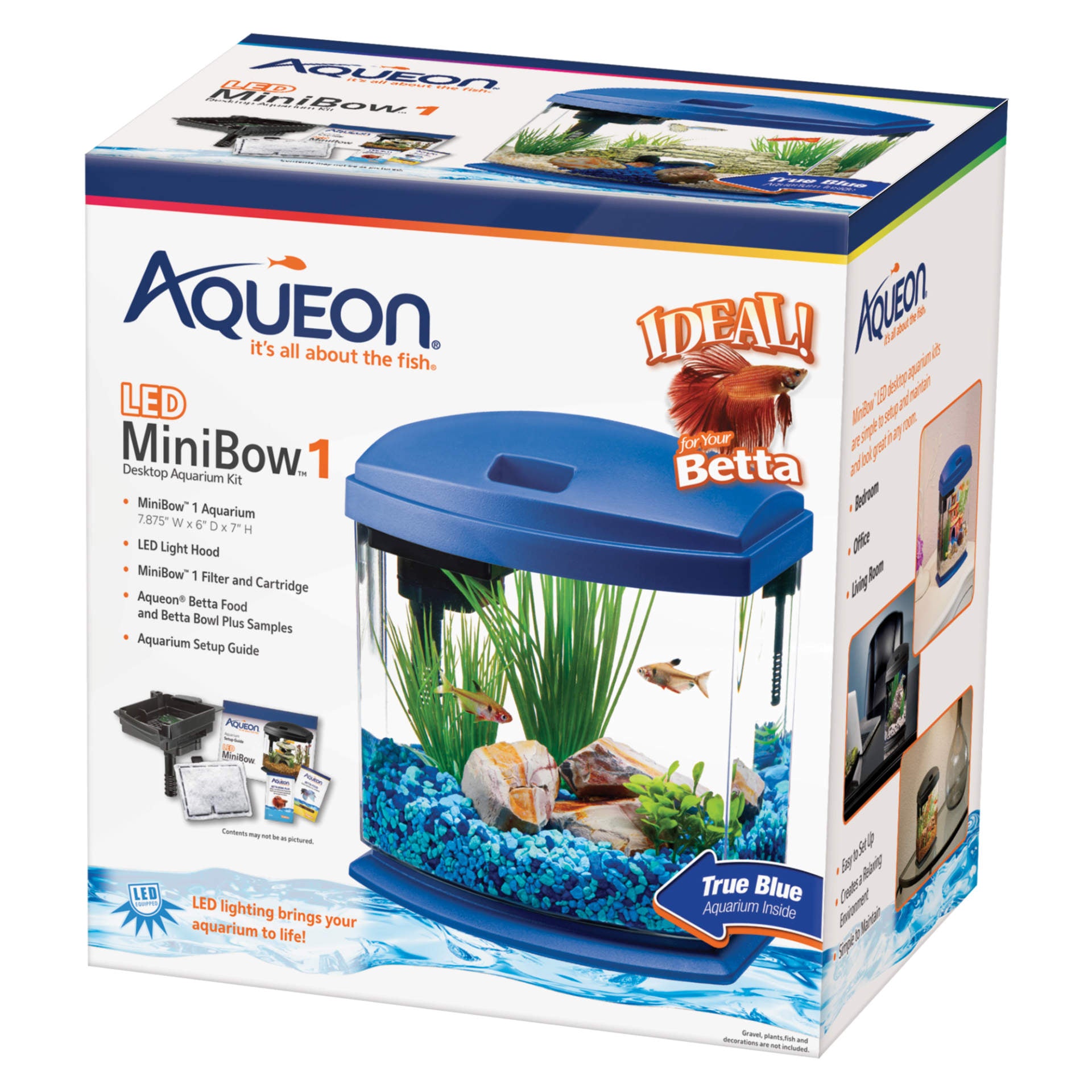 MiniBow LED Aquarium Kit 1 Gallon