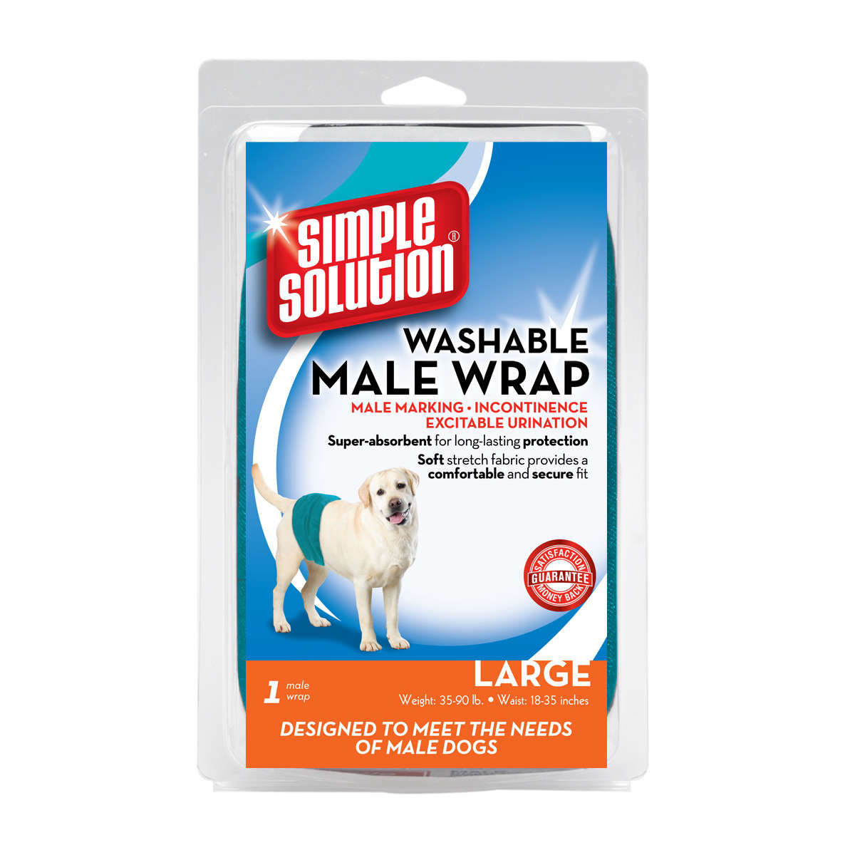 Washable Male Dog Wrap