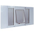 Aluminum Sash ChubbyKat Flap Pet Door -Medium