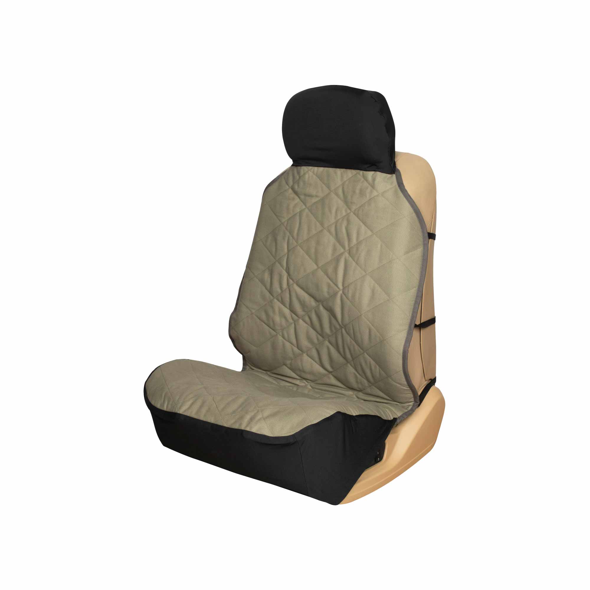 PetSafe Happy Ride Quilted Bucket Seat Cover, Green, 52x22x0.1 Inches