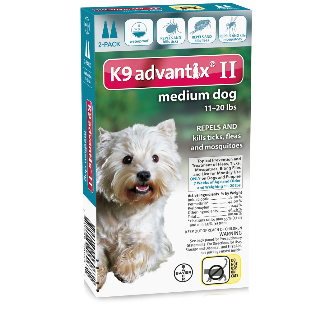 Advantix Flea and Tick Control for Dogs 10-22 lbs 2 Month Supply