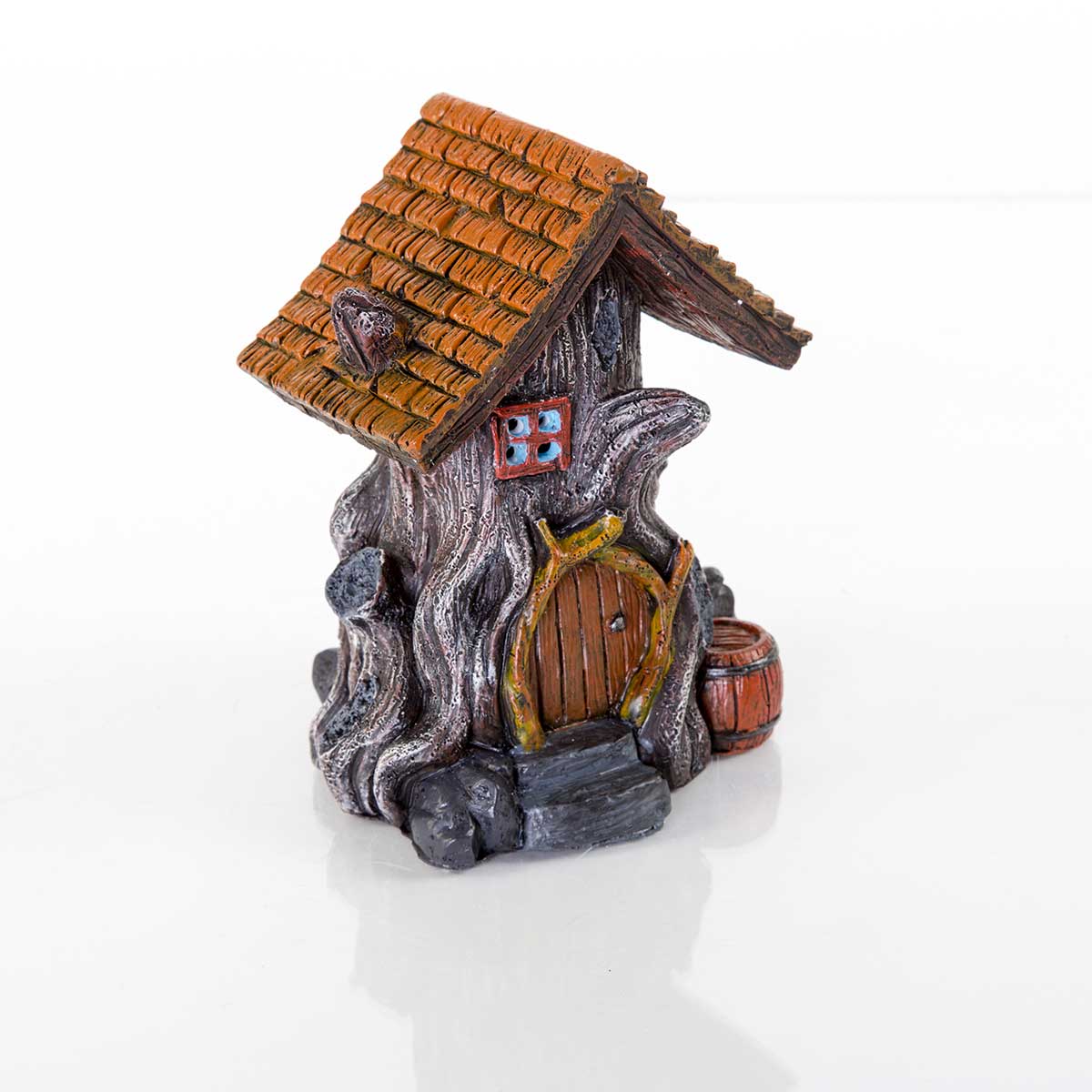 BioBubble Decorative Woodland House,  4.5x4x5.5 Inches