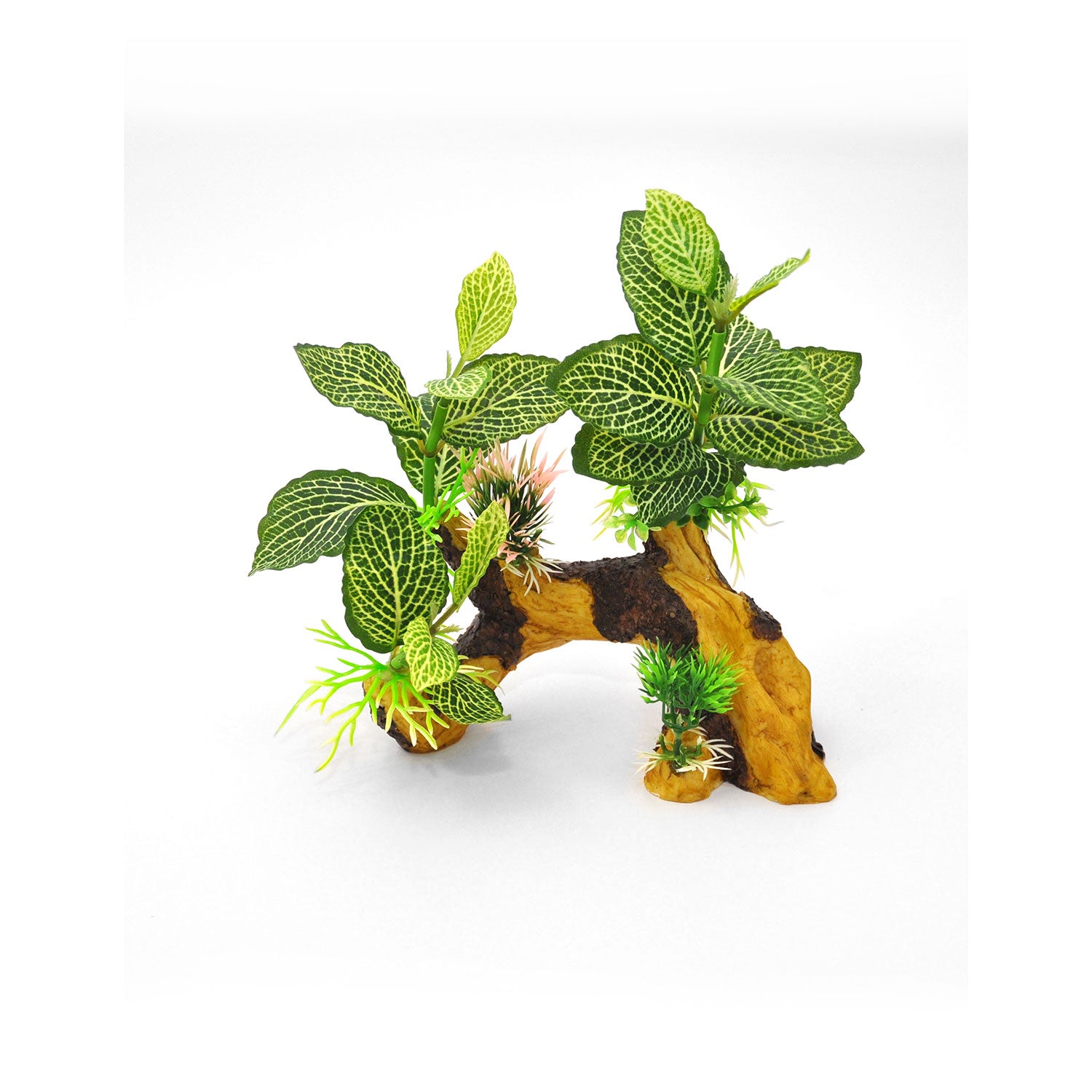 BioBubble Decorative Tiger Root, Green, 7x4x10 Inches