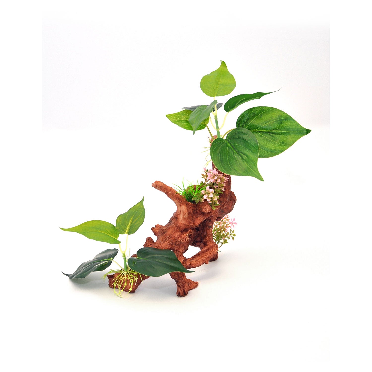 BioBubble Decorative Ficus Medium, Green, 8.75x4x13.5 Inches