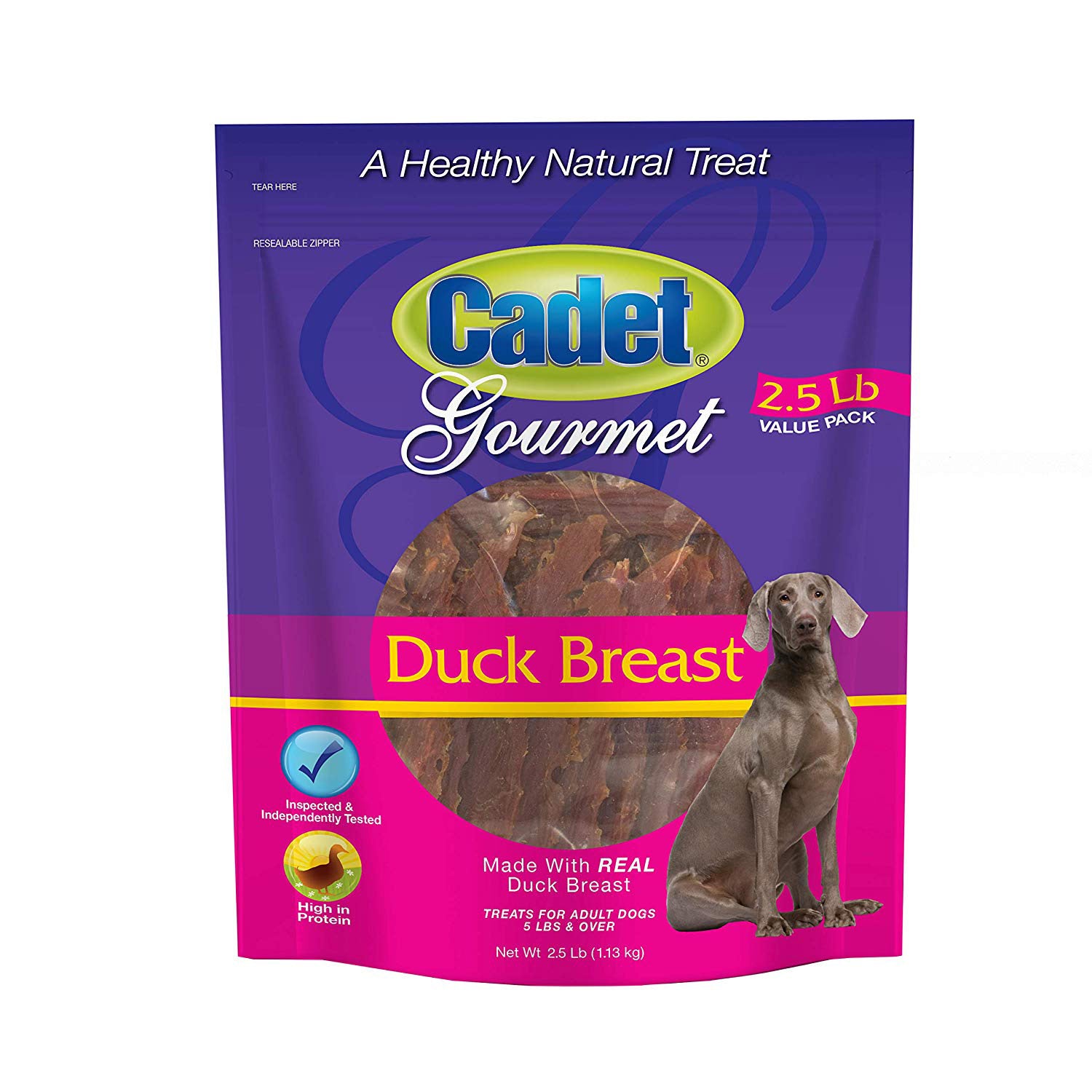 Premium Gourmet Duck Breast Treats 2.5 pounds