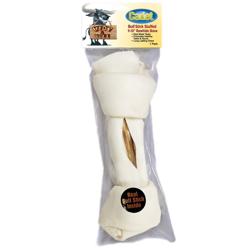 Bully Stuffed Hide-a-Bull Bone 9 - 10 inches