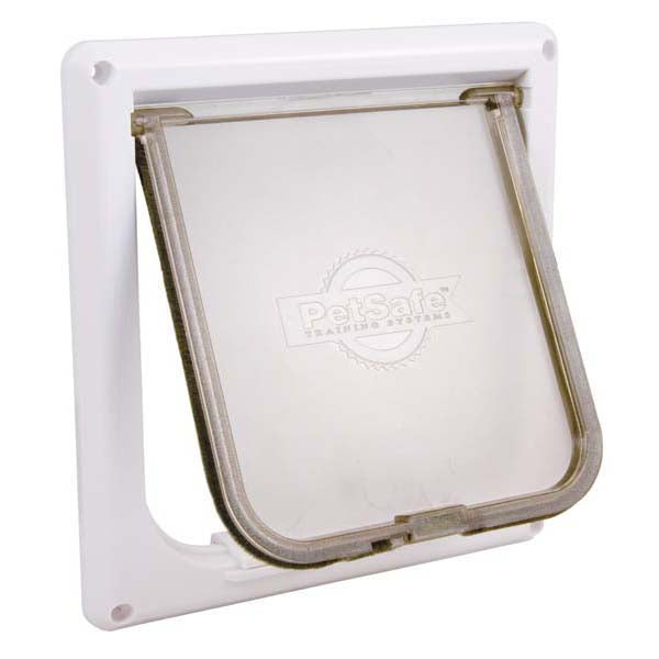 PetSafe Cat Flap, White, 7.5x1.5x7.9 Inches