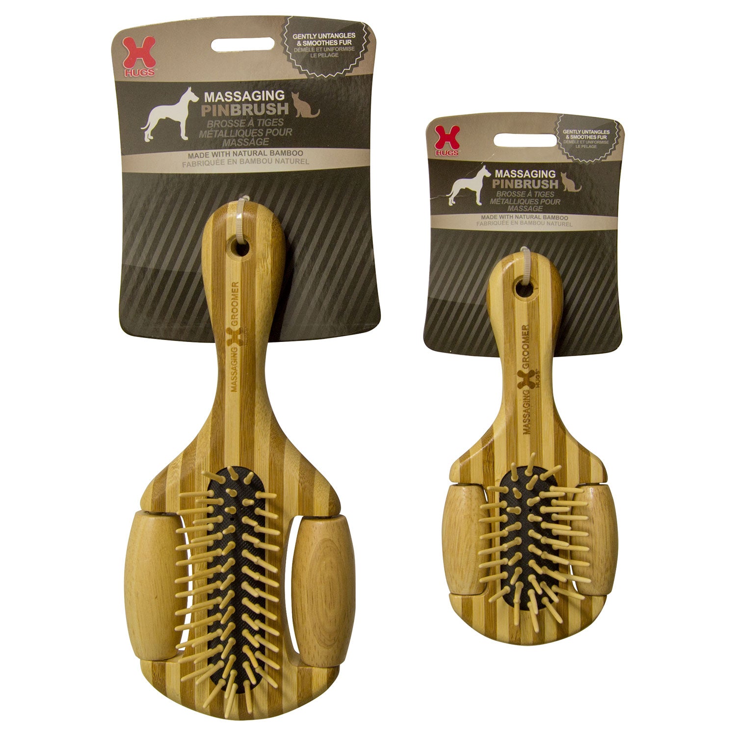 Massaging Pet Pin Brush