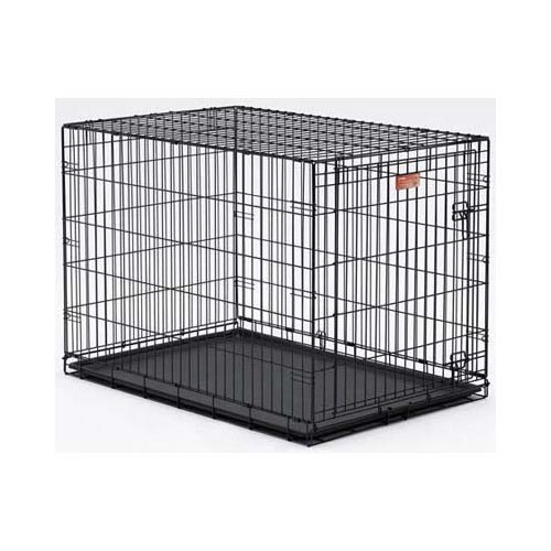 Midwest Dog Double Door i-Crate, Black, 48x30x33 Inches