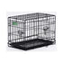 Midwest Dog Double Door i-Crate, Black, 18x12x14 Inches