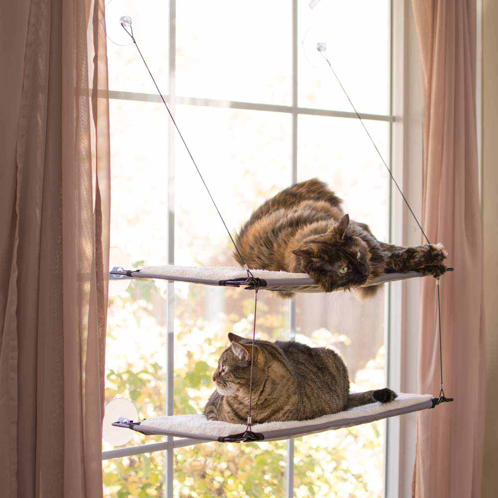 Window Double Lounger Cat Perch