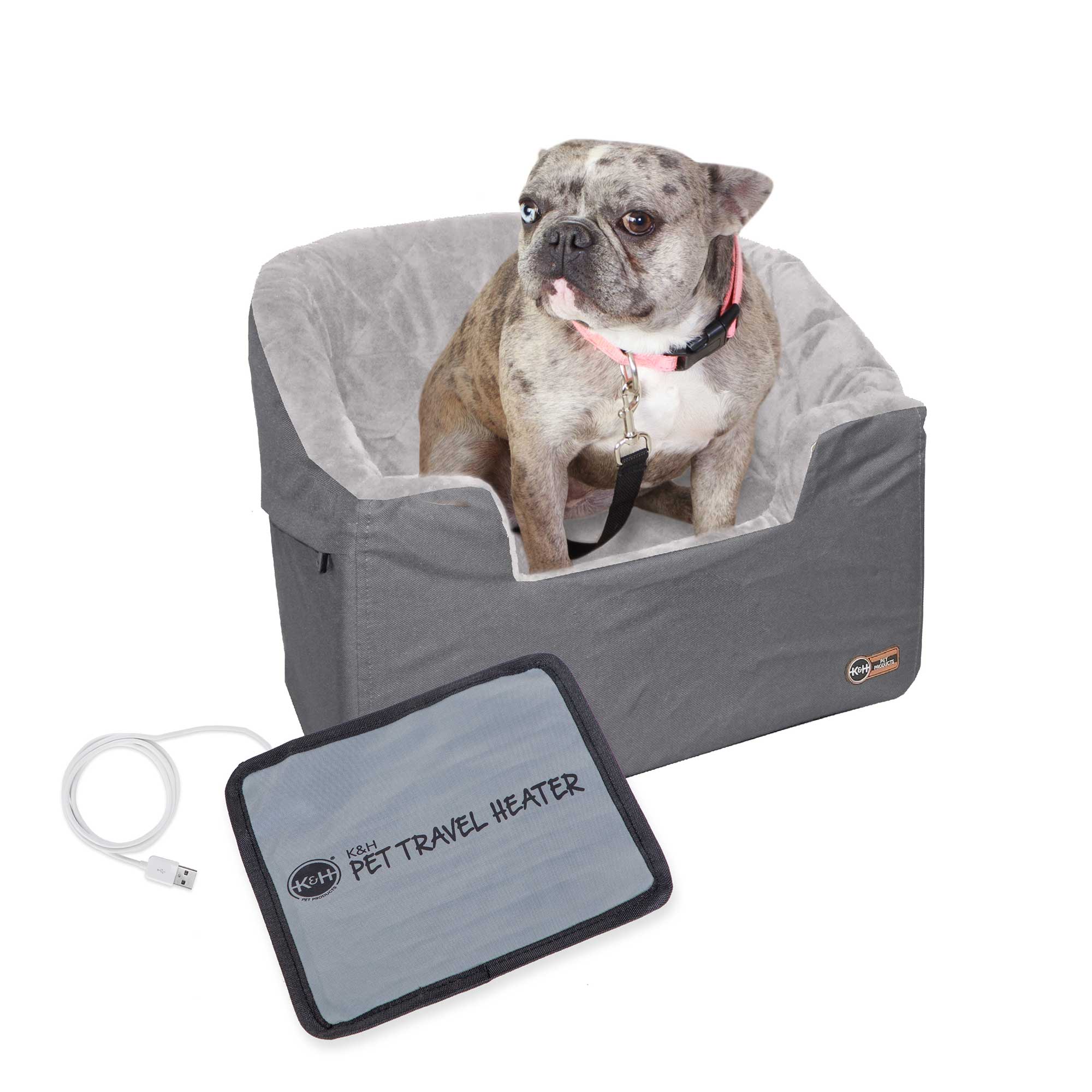 Bucket Booster Pet Seat Collapsible Heated