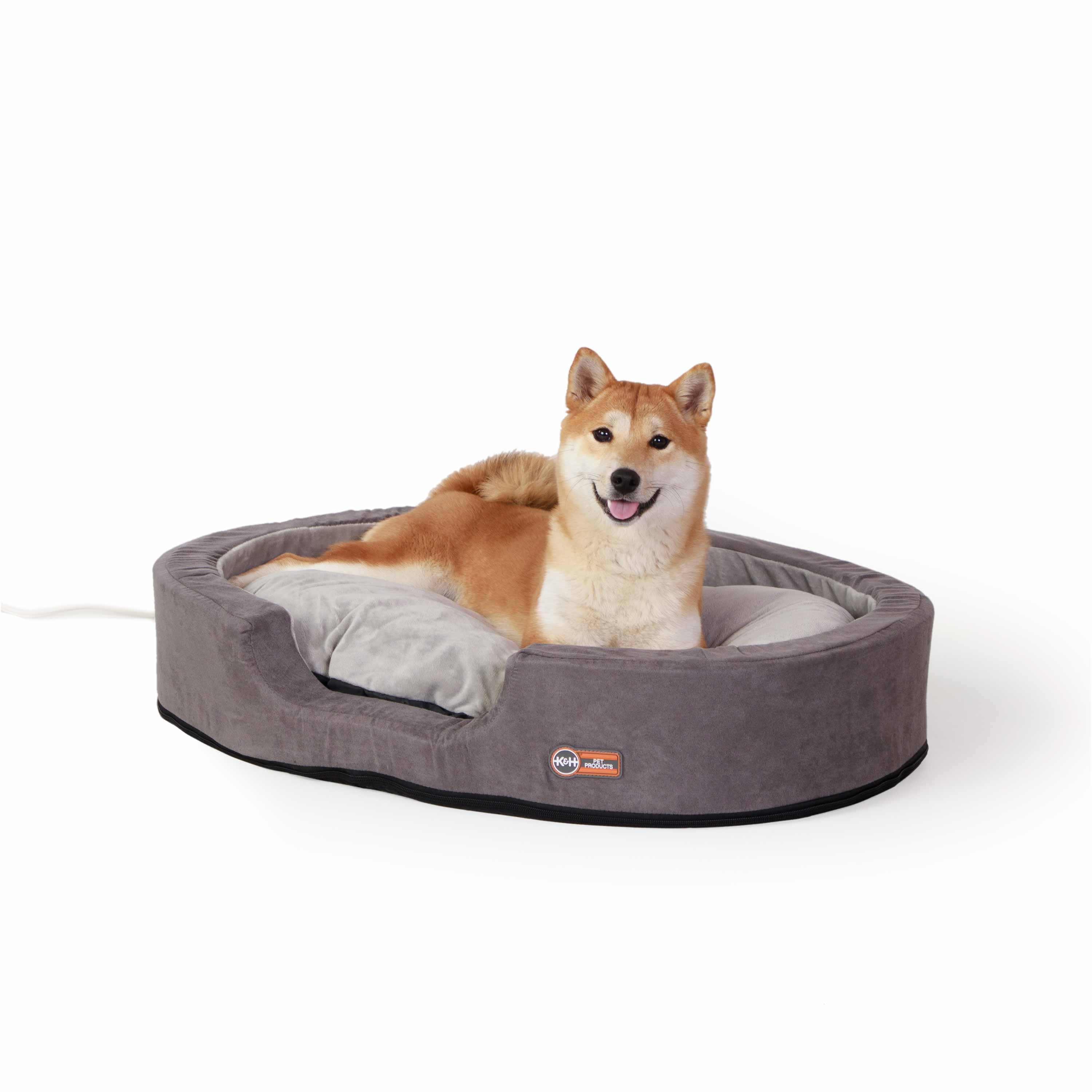 Thermo-Snuggly Sleeper Heated Pet Bed