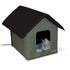 Outdoor Heated Kitty House Cat Shelter