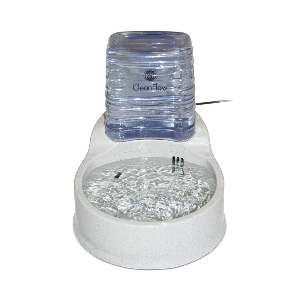 Clean Flow Pet Bowl with Reservoir