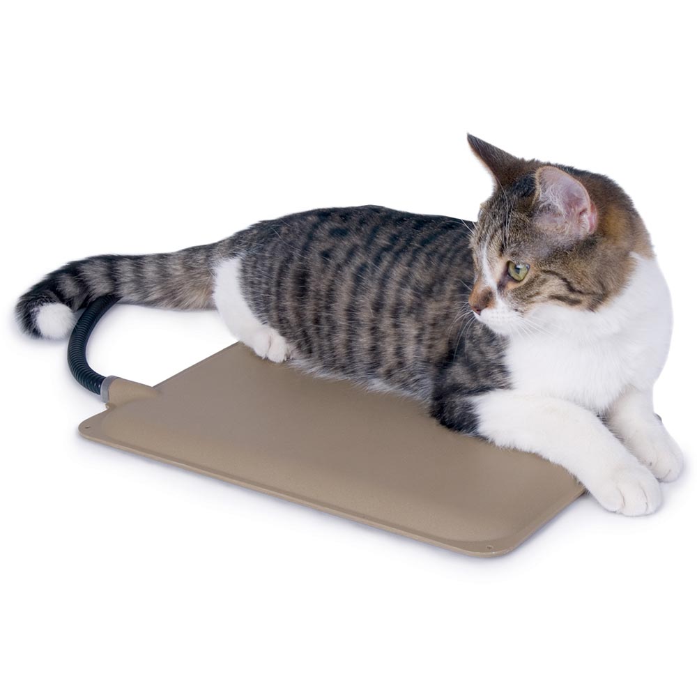 K&H Pet Products Extreme Weather Kitty Pad, Tan, 9x12x0.5 Inches