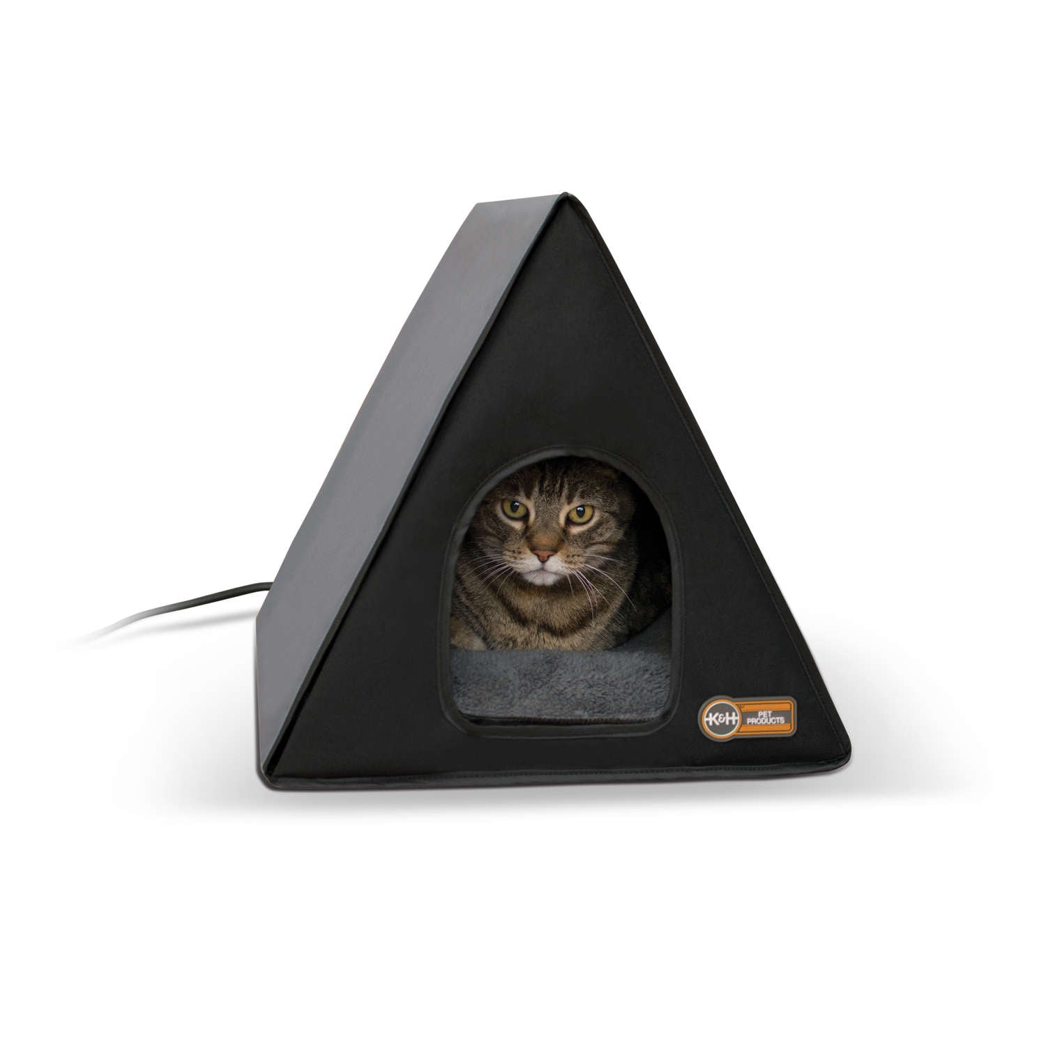 Heated A-Frame Cat House