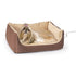 K&H Pet Products Thermo-Pet Cuddle Cushion, Brown, 14x23x7 Inches