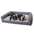 Air Sofa Pet Bed Geo Flower -gray