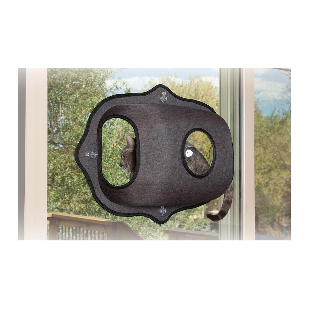 EZ Mount Window Bubble Pod Kitty Sill