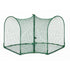 Kittywalk Curves (2) Outdoor Cat Enclosure, Green, 48x18x24 Inches