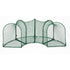 Kittywalk Curves (4) Outdoor Cat Enclosure, Green, 96x18x24 Inches