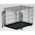 Midwest Life Stages Double Door Dog Crate, Black, 22x13x16 Inches