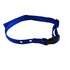 Adjustable Quick Release Nylon Replacement 3/4 Inch Collar Strap - blue