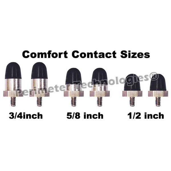 Perimeter Technologies Comfort Contacts 5/8, Black