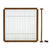 Richell Elite Optional Panel, Autumn Matte, 31.5, 33.5x.8x31.5 Inches