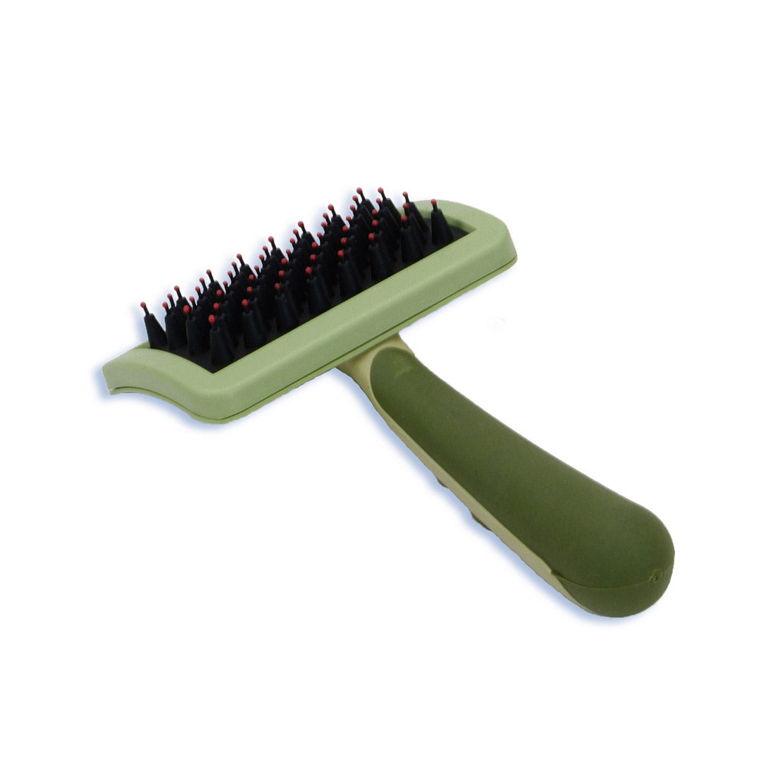 Nylon Coated Tip Dog Brush for Shorthaired Breeds